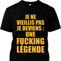 T-shirt :Dites-le avec sarcasme