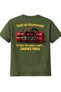 T-shirt :Dites-le avec sarcasme